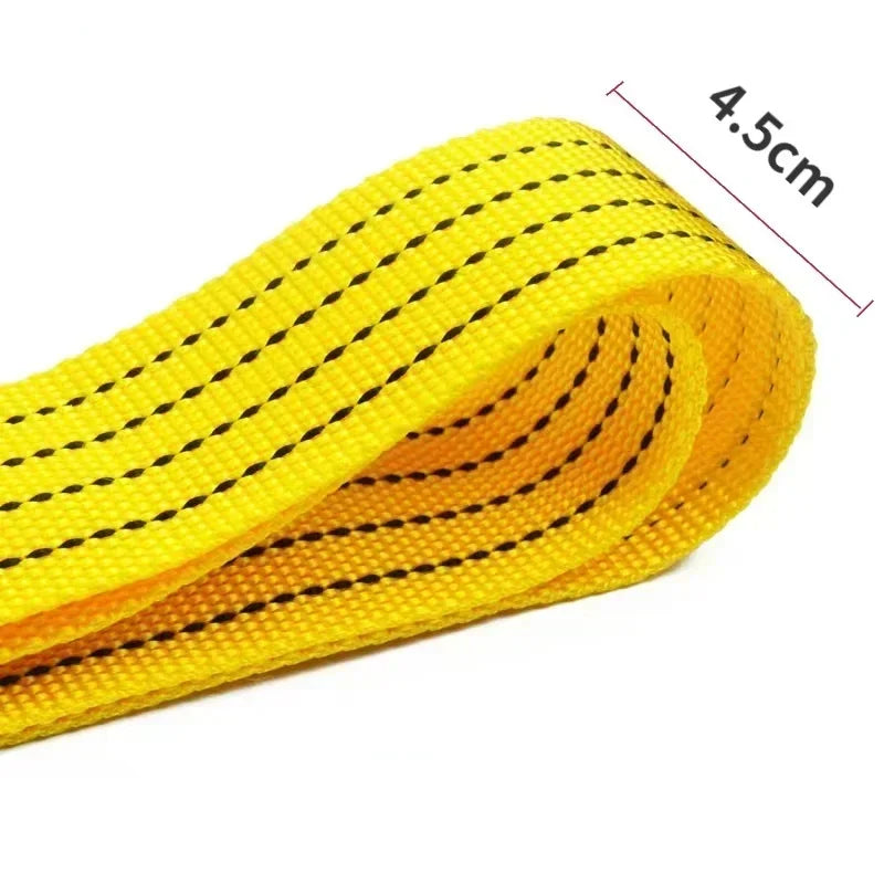 Car Tow Strap with Safety Hooks – 3 or 5 Tonnes