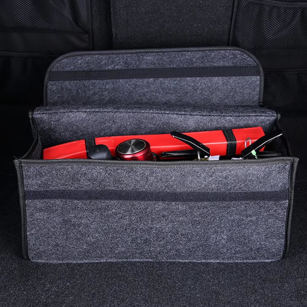 Felt Car Trunk Organizer – Large, Foldable