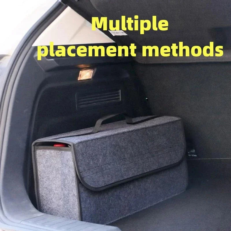 Felt Car Trunk Organizer – Large, Foldable