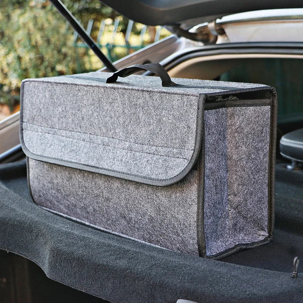 Felt Car Trunk Organizer – Large, Foldable