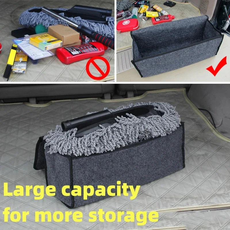Felt Car Trunk Organizer – Large, Foldable
